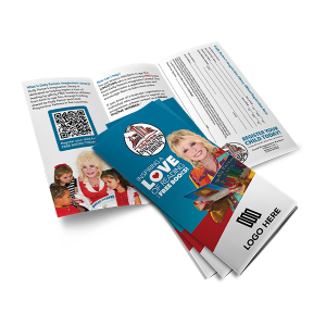 TRI-FOLD Full Color Paper Registration Leaflet - Digital File